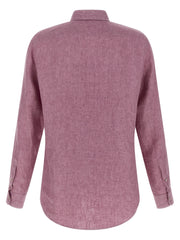 ZEGNA Multicolor Linen Polo Shirt