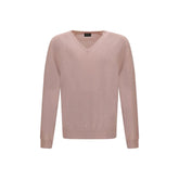 ZEGNA V-neck cashmere sweate - Sweaters