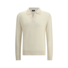 ZEGNA White Cashmere Shirt - IT46 | S