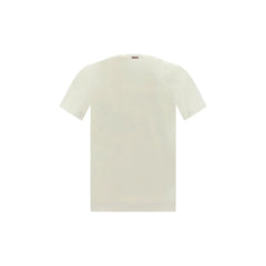 ZEGNA White Cotton T-Shirt - IT48 | M