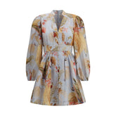 Zimmermann Ascension Plunge Mini Dress - 2