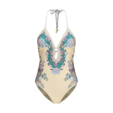 Zimmermann Beige Polyamide One-Piece Swimsuit