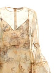 Zimmermann Beige Silk Long Dress - 2