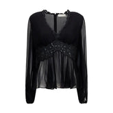 Zimmermann Black Viscose Blouse - 4