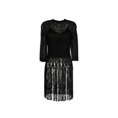 Rochie casual neagră din viscoză, Zimmermann - 44