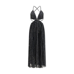 Zimmermann Black Viscose Long Dress