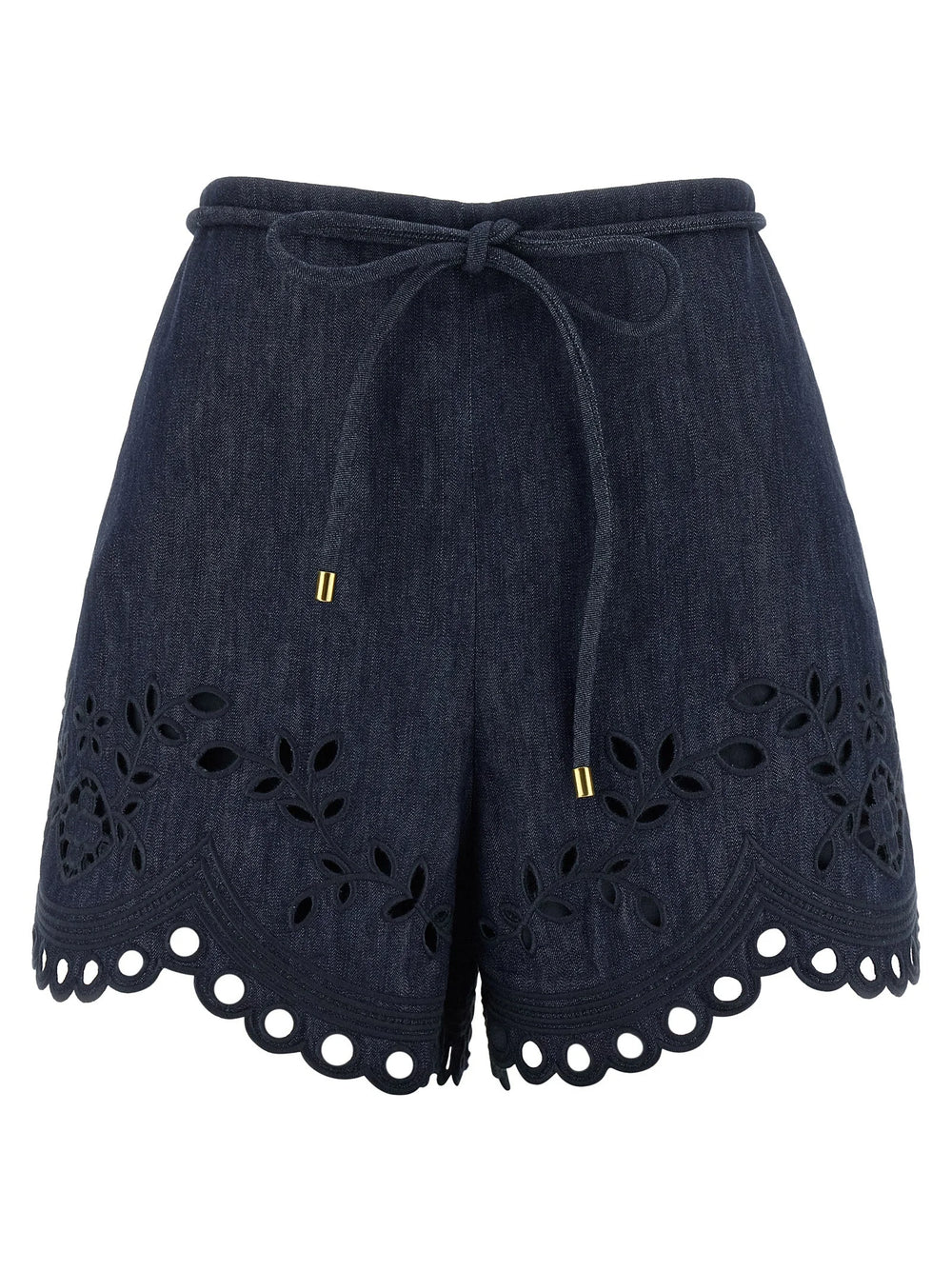Zimmermann Blue Cotton Bermuda Shorts