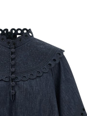 Zimmermann Blue Cotton Blouse - 2