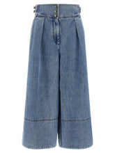 Zimmermann Blue Cotton Cropped Jeans - 3