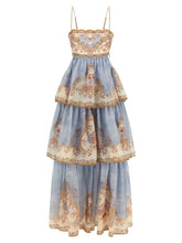 Zimmermann Blue Cotton Long Dress - 2