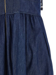 Zimmermann Blue Cotton Midi Dress - 3