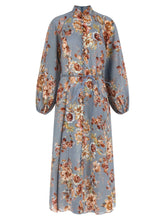 Zimmermann Blue Linen Long Dress - 2