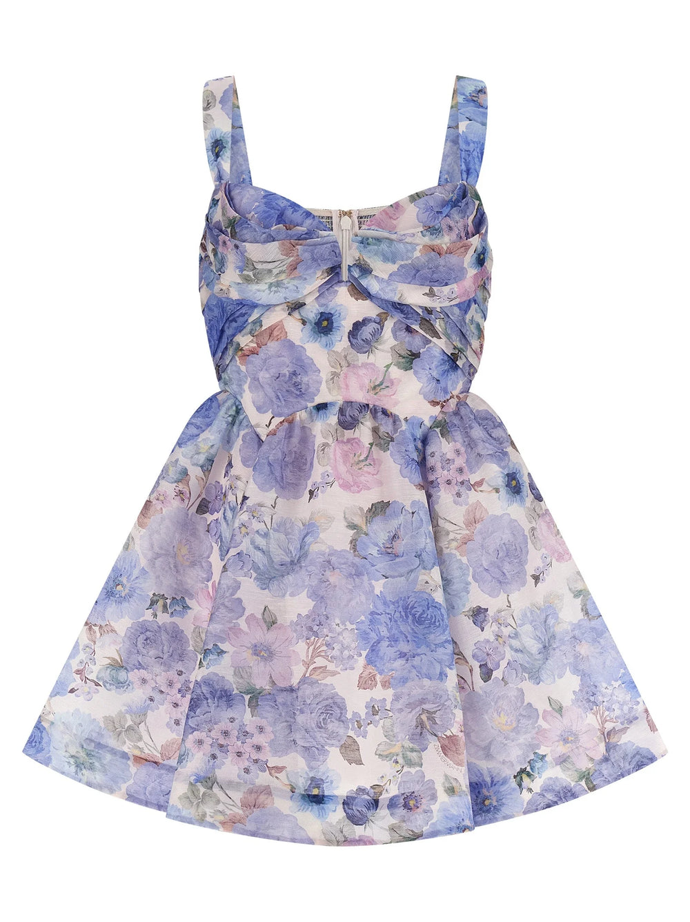 Zimmermann Blue Linen Short Dress - 2