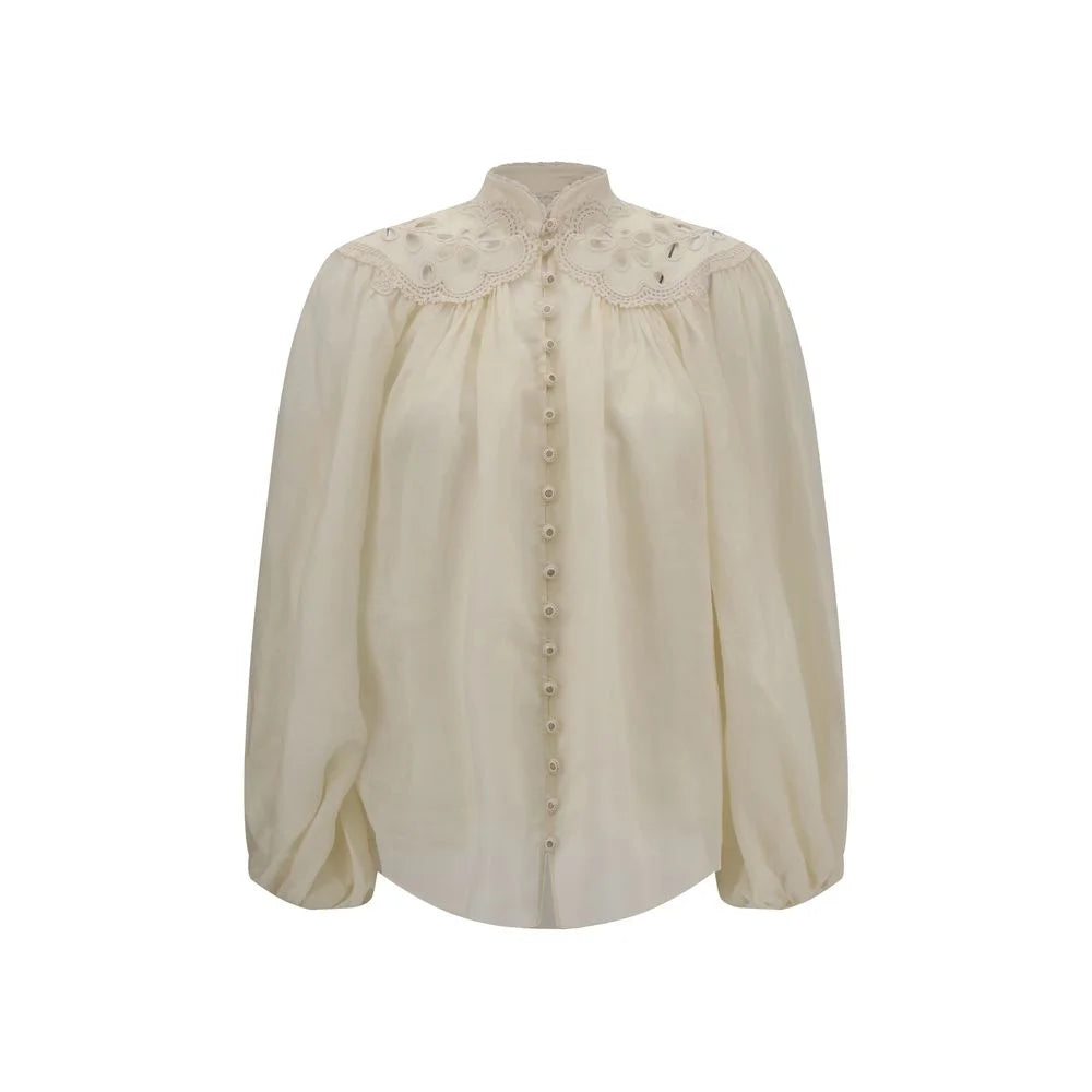 Zimmermann Embroidered Coco Blouse - 2
