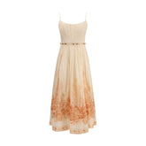 Zimmermann Multicolor Cotton Long Dress - Dresses