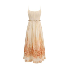 Zimmermann Multicolor Cotton Long Dress - Dresses