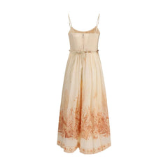 Zimmermann Multicolor Cotton Long Dress - Dresses
