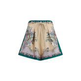 Zimmermann Multicolor Linen Bermuda Shorts - 2