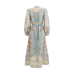Zimmermann Multicolor Linen Casual Dress - 2