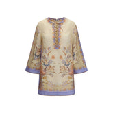 Zimmermann Multicolor Linen Casual Dress