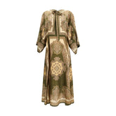 Rochie casual din mătase multicolor Zimmermann