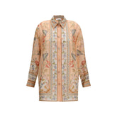Zimmermann Multicolor Silk Pattern Shirt