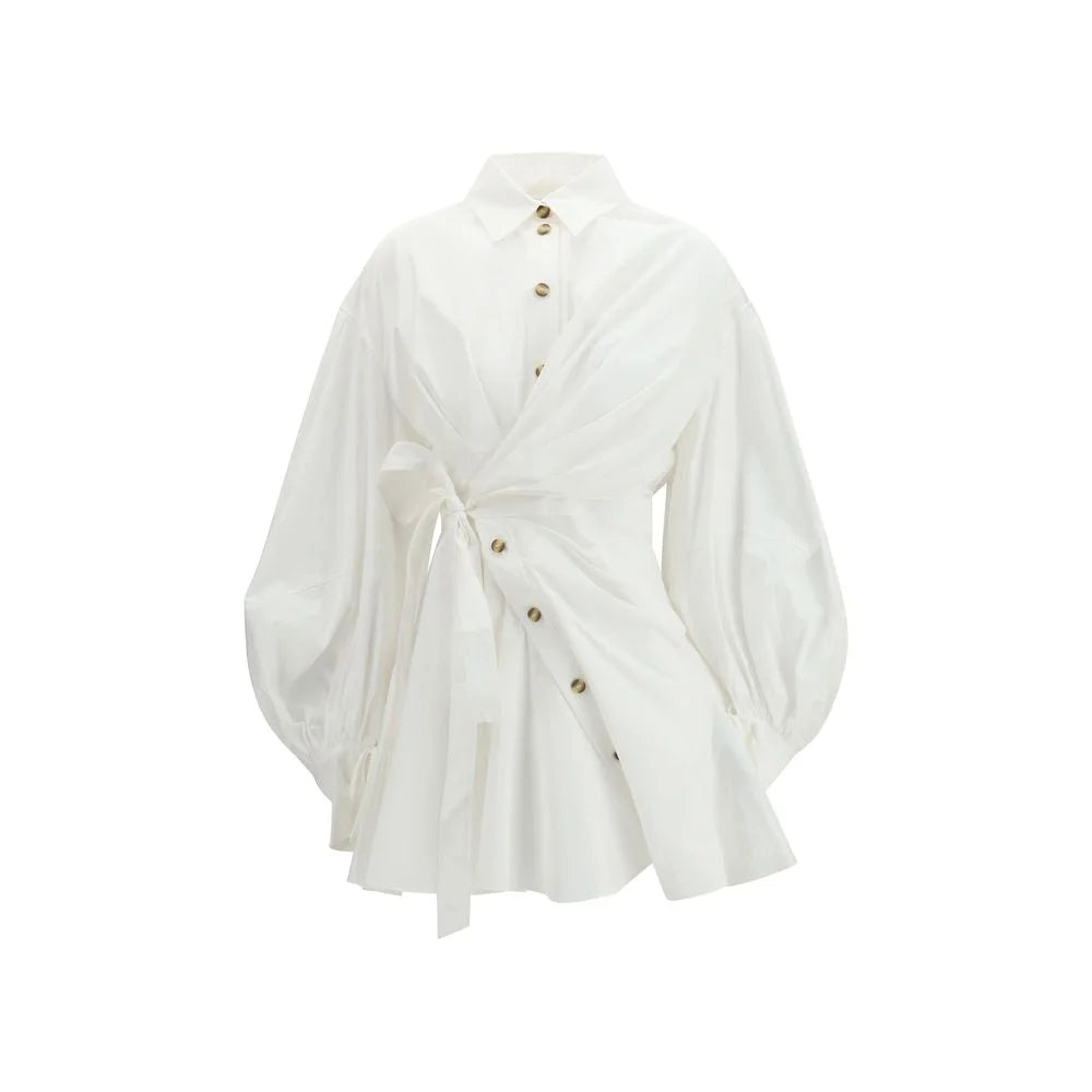 Zimmermann White Cotton Casual Dress