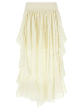 Zimmermann White Cotton Mini Skirt - 1