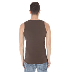 Zuelements Brown Cotton T-Shirt - XXL - Tank Tops
