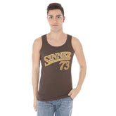 Zuelements Brown Cotton T-Shirt - XXL - Tank Tops