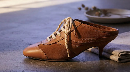 Dries Van Noten Brown Calfskin Platform Sneakers - A Study in Quiet Craft