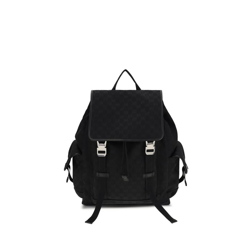 Gucci Black Polyester Backpack