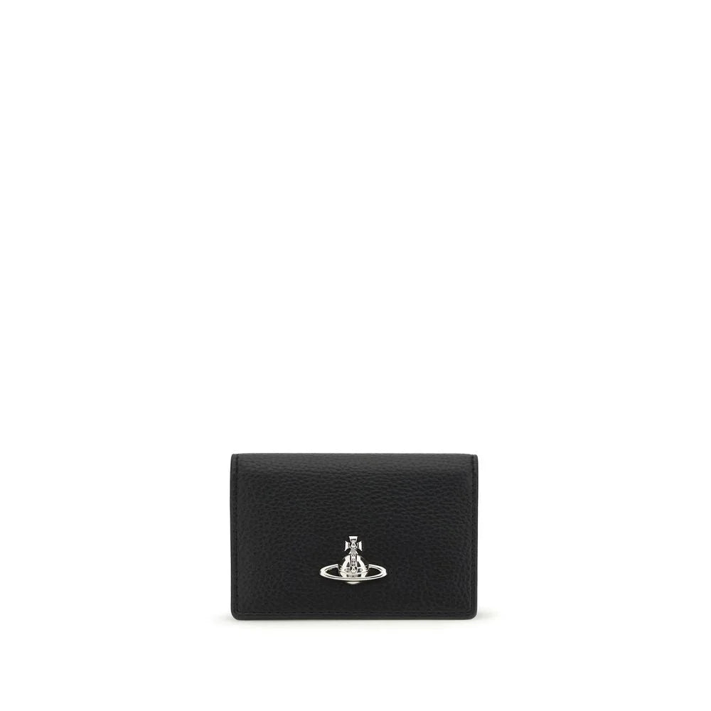 Vivienne Westwood Black Polyurethane Wallet