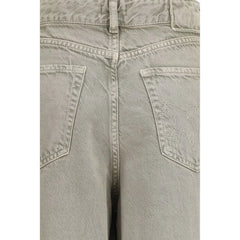 PINKO Beige Lyocell Bermuda Shorts