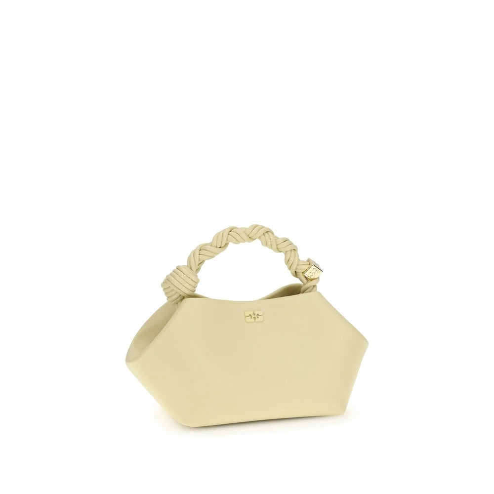 Ganni Bicolor Recycled Leather Shoulder Bag