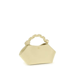 Ganni Bicolor Recycled Leather Shoulder Bag