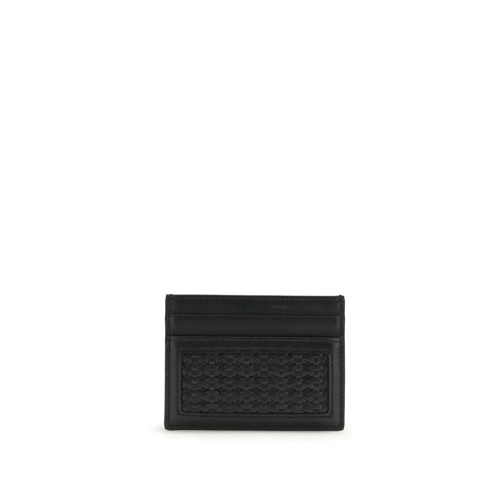 Dolce & Gabbana Black Cotton Wallet