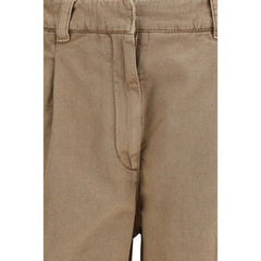 Brunello Cucinelli Beige Cotton Bermuda Shorts