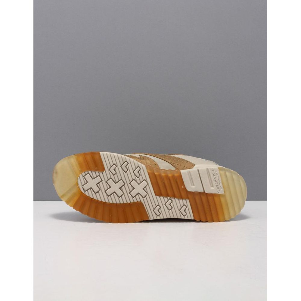 Zapatillas Deportivas Bajas de Nailon Beige Scotch & Soda