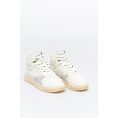 Scotch & Soda White And High Top Sneakers