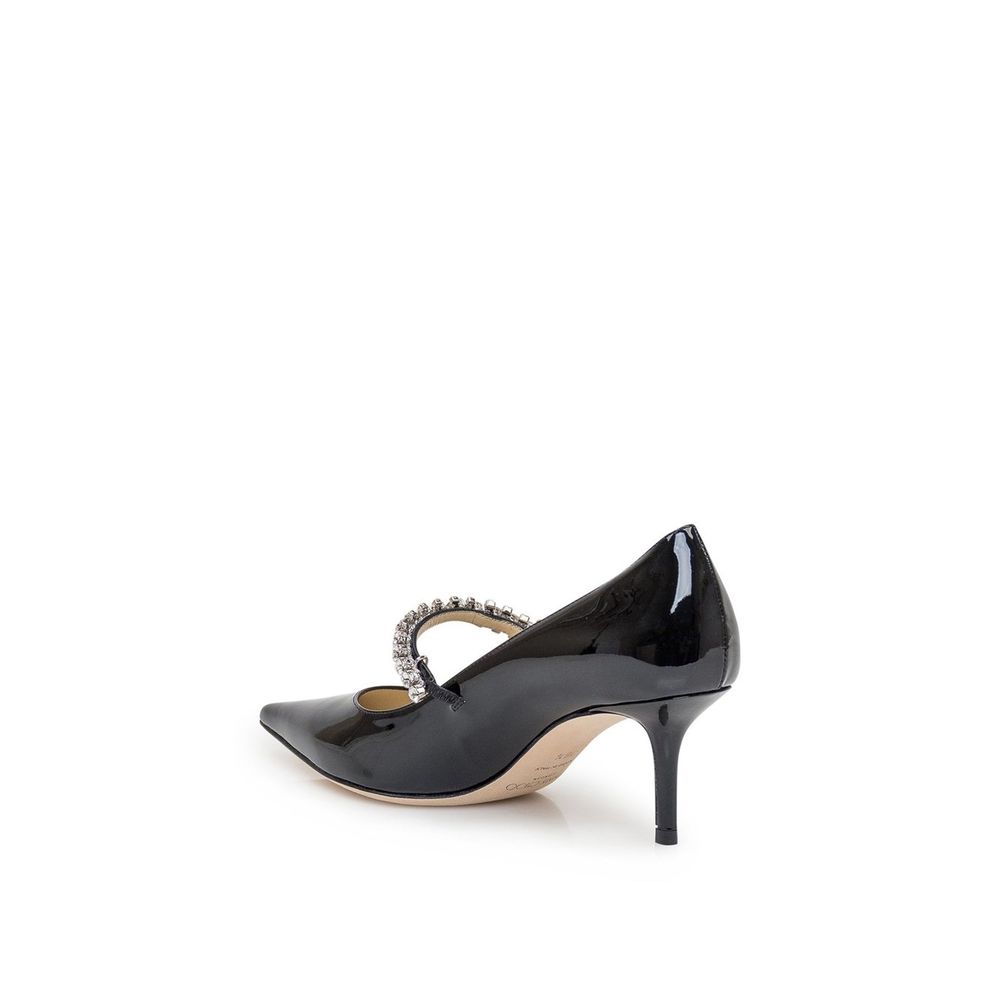 Escarpins en Cuir de Veau Noir Jimmy Choo