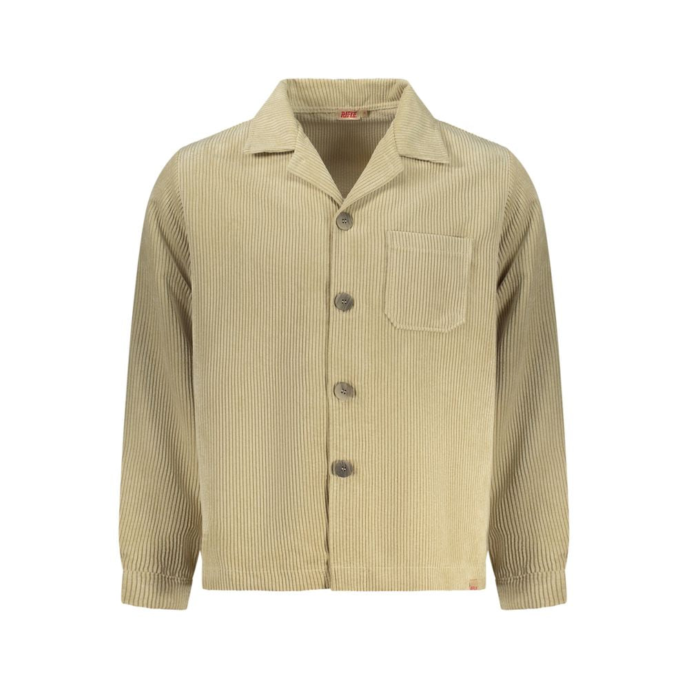 Rifle Beige Polyester Men's Shirt