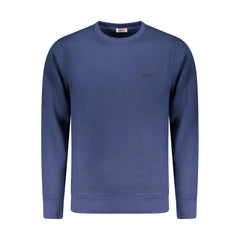 Rifle Blue Cotton Men's Sweatshirt