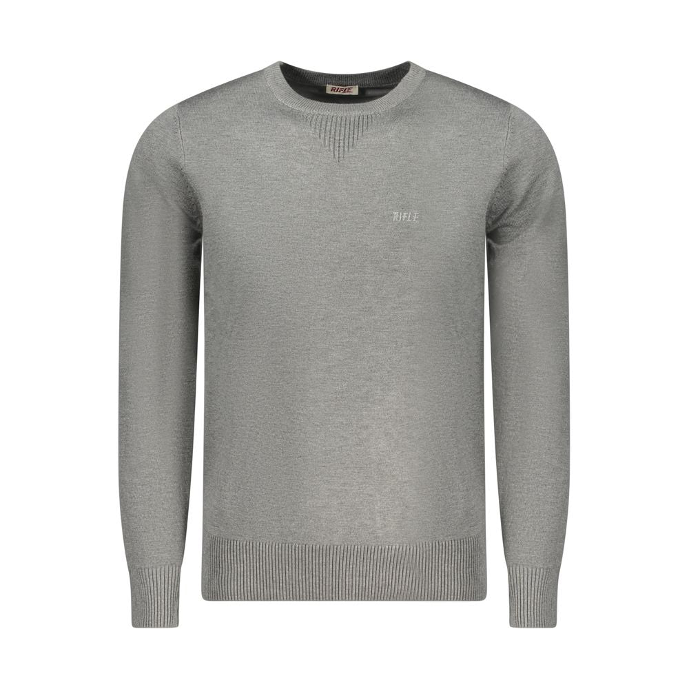 Rifle Grigio Viscosa Men Sweater