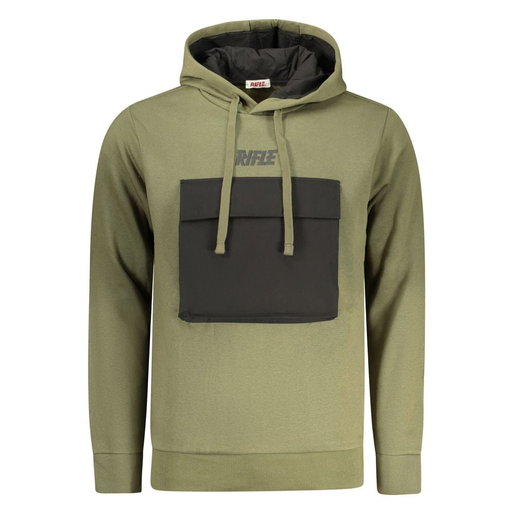 Rifle Green Cotton Sweatshirt
