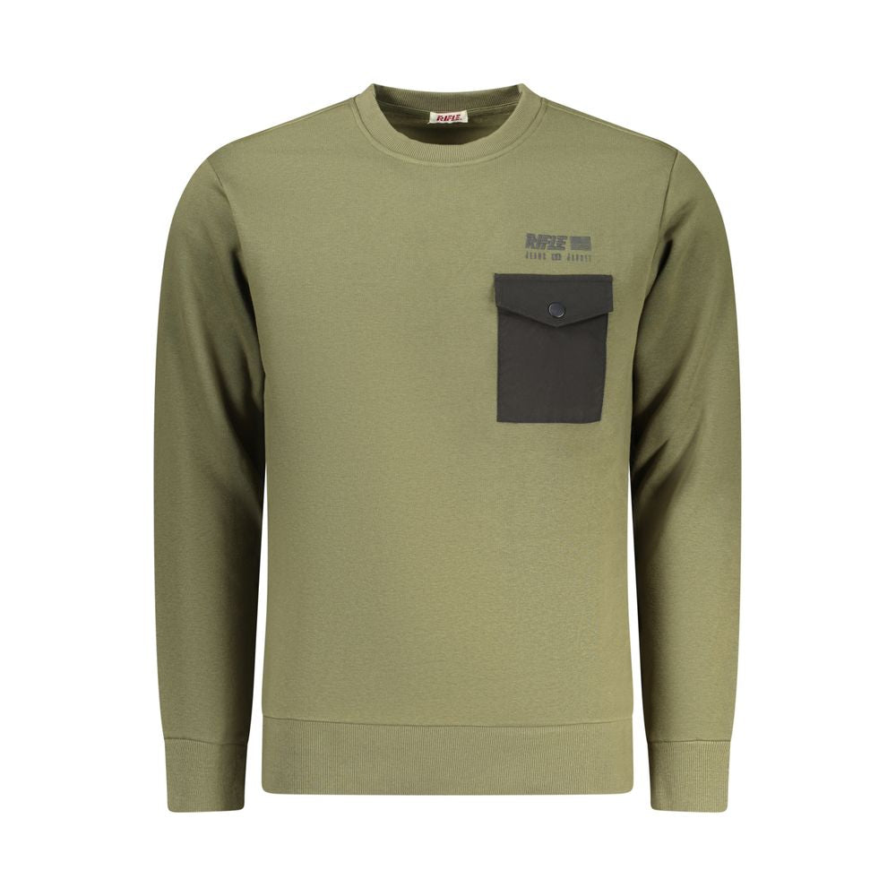 Rifle Verde Cotton Men Sweatshirt