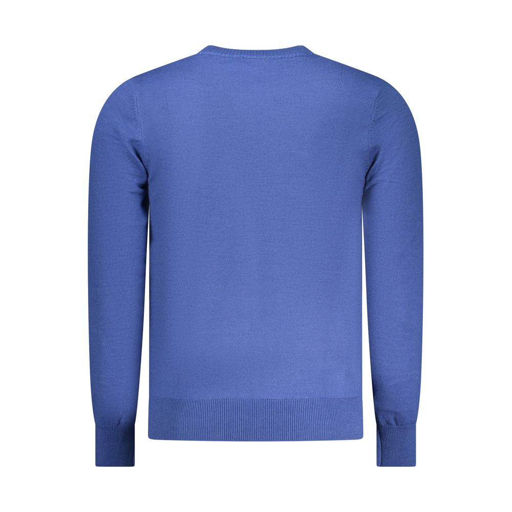 Rifle Blue Wool Sweatshirt