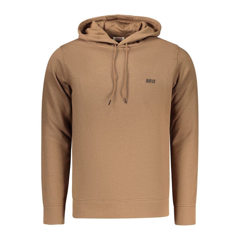 Rifle Brown Cotton Sweatshirt