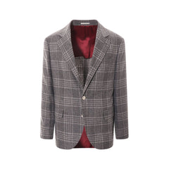 Brunello Cucinelli Gray Cashmere Jackets And Coat