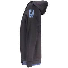 Rifle Blue Cotton Men Sweatshirt